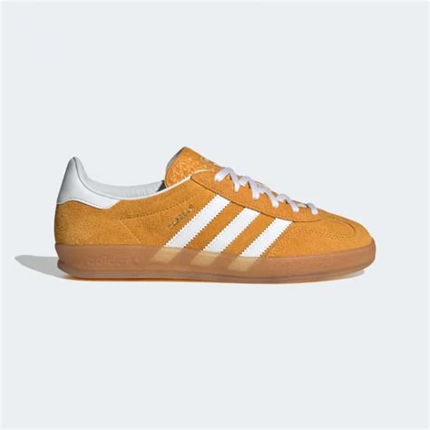 adidas gazelle indoor orange peel|Adidas orange gazelle suede trainers.